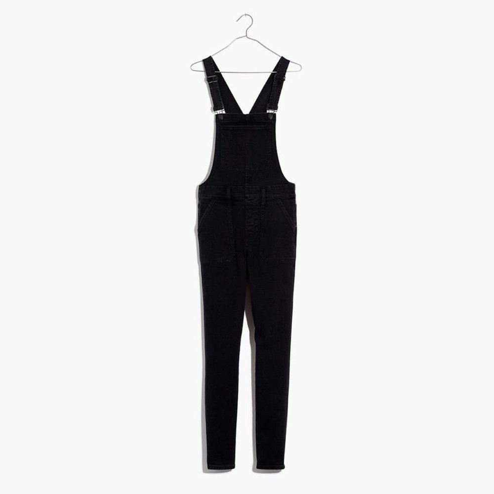 Madewell Skinny Overalls in Lunar Wash - NWT